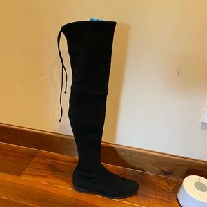 Stuart Weitzman Over the knee suede boot.